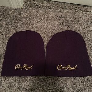 Crown royal purple beanie soft brand new never worn